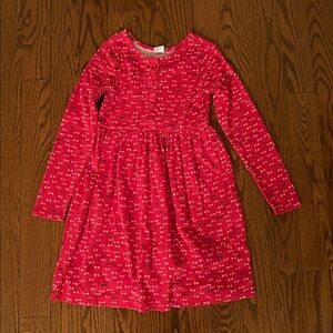 Hannah Anderson Bright Ref Kids Dress with Bow Pattern Perfect for the Holidays🎄